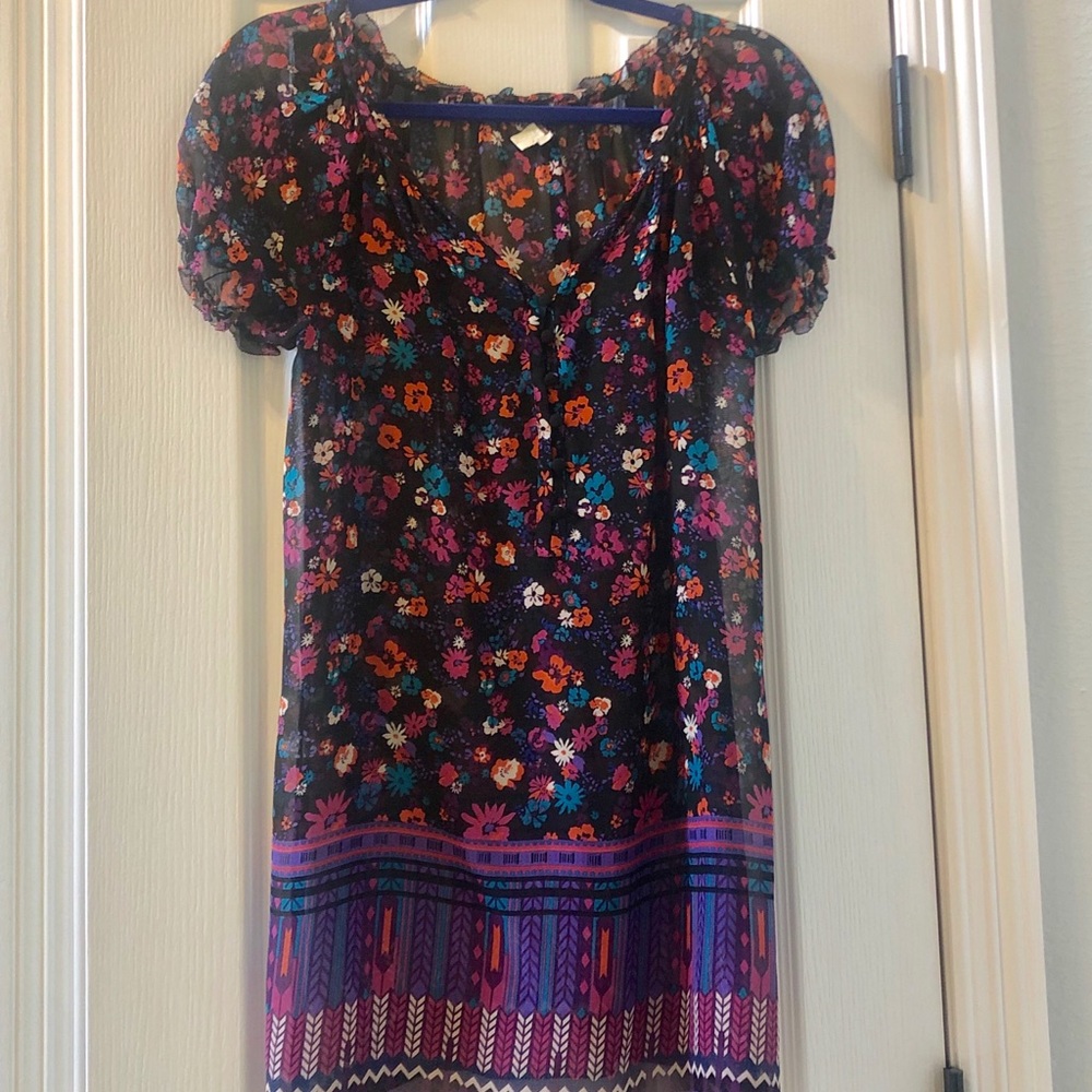 Hinge Floral Tunic
